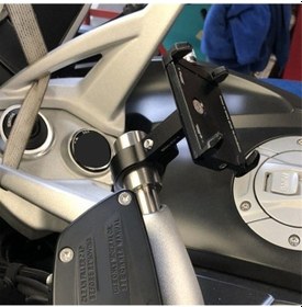 Resim Novahub Uzatma Telefonu R1200 Navigasyon Motosiklet K1600gtl K1600gt K1600b Desteği Çubuğu Cep Braketi Altın 2014-2020 1250rt Zh Altın 