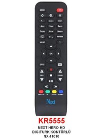Resim Next Hero Hd Digiturk Konturlu Nx41010 Uydu Kumandası Kr5555 