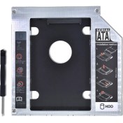 Resim Microcase Laptop Notebook 12.7mm DVD CD Slottan Ikinci Harddisk Giriş HDD SSD Kızak - AL2979 