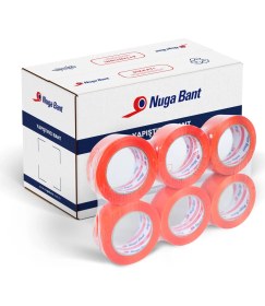 Resim Nuga 45 mm x 100 mt Turuncu Koli Bandı 24 Adet 