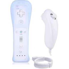 Resim Htun Nintendo Wii ve Wii U Konsolu Için Wii Uzaktan Kumanda (Beyaz) (Yurt Dışından) 