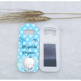 Resim Uzun Açacak Magnet 4,5x10,5 Cm Pauntiyeli Fl Baskılı Uv 15 Adet 