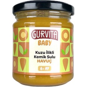 Resim GURVİTA Baby Kuzu İlikli Kemik Sulu Havuç 165 g 