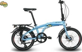 Resim FLEXI 108 HD KATLANIR BİSİKLET 320H V 20 JANT 8 VİTES MAVİ YEŞİL BUKALEMUN SİYAH KIRMIZI 