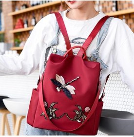 Resim Siyah Rahat Oxford Kadın Sırt Çantası Yüksek Kaliteli Öğrenci Kız Okul Çantası Bayan Seyahat Sırt Çantası Siyah 