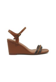 Resim Nine West NAEMA 6FX Kahverengi Kadın Comfort Sandalet 