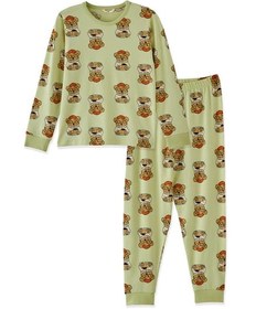 Resim Katia & Bony Çocuk Pijama Takımı Teddy Desen - 2-3 Yaş 