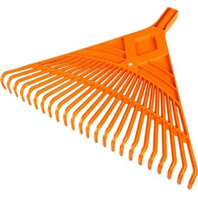 Resim Toptancı Amca Fındık Tırmığı Turuncu 22 Diş Bahçe Tırmığı Çim Tırmığı 50 Cm 