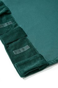 Resim Rayna Kadife Perde Yeşil 120x240 