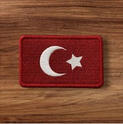Resim Ex Patch Osmanlı Imparatorluğu Peçi Arması - 8x5 Cm 