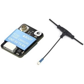 Resim Lasonstiges Elrs 868/900mhz Nano Rx Alıcısı Açık Kaynaklı 40mm Antenli Rc Fpv Yarış Drone'u 