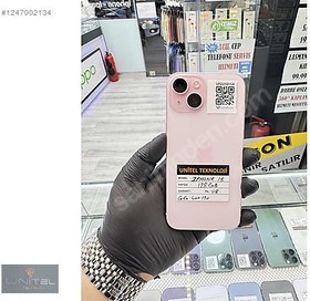 Resim Apple iPhone 15 İkinci El YD | 128 GB | Pembe 