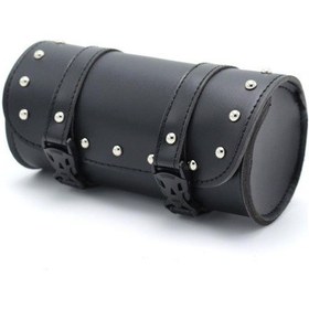 Resim Siyah Motosiklet Alet Setleri Pu Deri Çatal Çanta Motosiklet Alet Çantası Eyer Çantas Motosiklet İçin Çantalar Deri Çanta 56486629 