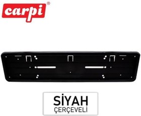 Resim Plaka Altı Hummer Çerçeveli Siyah Plakalık 