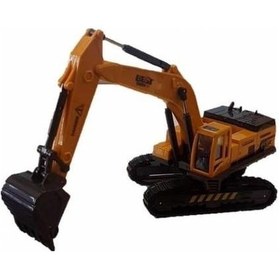 Resim Can-Em Oyuncak Sürtmeli Inşaat Aracı Kepçe 1-55 Ekskavatör 