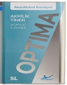Resim Optima Akzonobel Akrilik Tiner Hızlı (5 L) 