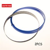 Resim 2 adet 1400/1425/1511/2240 mm Bant Testere Bıçakları, Draper Nutool Delta FOX Silverline için Ahşap İşleme Aletleri 