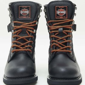 Resim Harley Davidson Su ve Soğuğa Karşı Dayanıklı Kışlık Uzun Kadın Çizme 