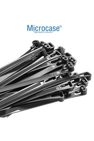 Resim Microcase Yeniden Kullanılabilir Bağcık Kablo Eşya Sabitleme Düzenleme Bağı 20cm 10 ADET - AL5254 