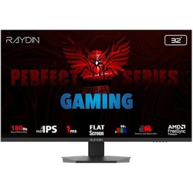 Resim Raydın Eg32eqı-180hz, 31.5&quot , 1ms, 180hz, 2k Quad Hd, 2xhdmı, Dp, Hoparlör, Ips Led, Flat, Frameless, Freesync Gaming Monitör 