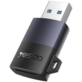 Resim Yesido Gs36 Usb 3.0 Tf Kart Okuyucu Siyah , Boyut:gs36 