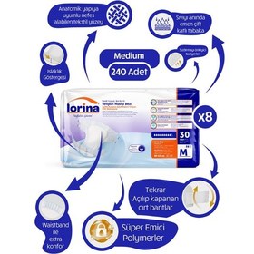 Resim Bel Bantlı M 30 Lu 8 Paket 240 Adet M 