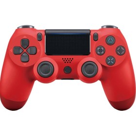 Resim Ps4 Oyun Kolu Kablolu&kablosuz Kırmızı Bluetoothlu Bilgisayar Uyumlu Kol Gamepad Joystick 