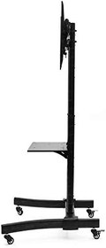 Resim Dark 37-70" TV Destekli Tekerlekli TV Sehpası (DK AC VS02) 