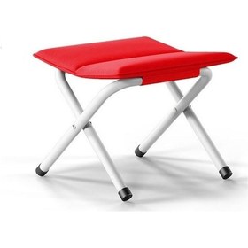 Resim Zunhai Kamp Ve Balıkçılık İçin Katlanır Portatif Tabure Kırmızı 34x33x33 Cm Kırmızı 