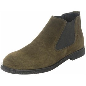 Resim Costo Shoes 45-46-47-48-49-50 Numara Cs623 Haki Süet Rahat Geniş Kalıp Kauçuk Taban Üst Kalite Erkek Büyük Numara Bot Haki 
