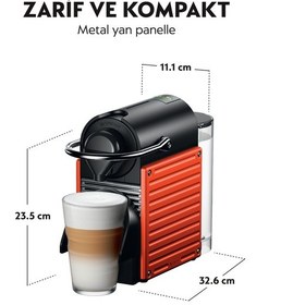 Resim Nespresso C66R Pixie Kapsüllü Kahve Makinesi 