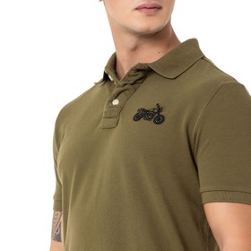 Resim Routefield Pads Erkek Yeşil Polo Tişört 