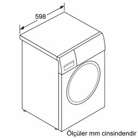 Resim Bosch WGB244A0TR Çamaşır Makinesi 
