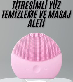 Resim Skygo Yüz Makyaj Temizleme Cihazı Yüz Masaj Aleti Cilt Bakım Aleti 