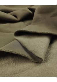 Resim Asker Yeşili Renkte Şardonlu 3 İplik Kumaş En 180 Cm X Boy 150 Cm -10652 Yeşil 