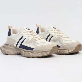 Resim Benetton İthal Kadın Bej Spor Ayakkabı Bnı-10280 001 