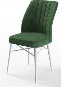 Resim Canisa Concept Flex Serisi, Kiremit Sandalye , Beyaz Gürgen Ayaklı 1.sınıf 6 Adet Sandalye Sandalyeler Kiremit Ayaklar Beyaz 