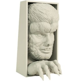 Resim Kurt Adam Figürlü Kitap Tutucu 