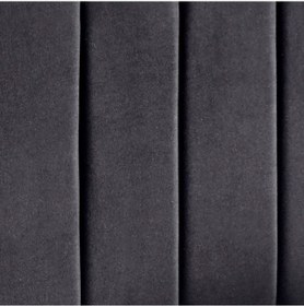 Resim Nironyatak Piano Lite Tek Kişilik Yatak Başlığı - 100 Cm Siyah Kumaş Başlık 