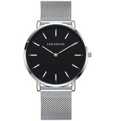 Resim Fochsia Lıge 2025 Yeni Zarif Kız Kol Saati Çok Fonksiyonlu Küçük Kadran Aile Hediye Gümüş Siyah Diğer 