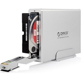Resim Orico Usb 3.0 Raid/Ethernet Nas Sürücü 7618Nas-Bk 