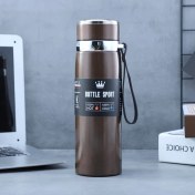Resim VShop Dış Mekan Taşınabilir Halat Kettle, Kapasite: 600 ml Klasik Kahve (Yurt Dışından) 