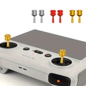 Resim DJI Mini 3 Pro/Mini 4 Pro RC Kontrol Cihazı Joystick - Ergonomik Alüminyum Alaşımlı Başparmak Rocker, Hafif & Dayanıklı Yedek Çubuklar DJI Air 3/Air 3S Drone'lar için 