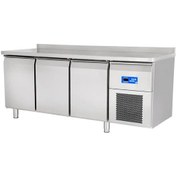 Resim Öztiryakiler 3 Inox Kapılı Yatay Tip Derin Dondurucu, Ta 360 Lmv, 304 Kalite 