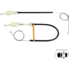 Resim Nissan Pathfinder MK3 R51 2004-2015 İçin Arka Cam Kriko Seti 