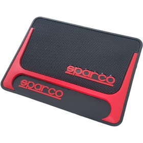 Resim midline Kaydırmaz Silikonlu Ped Araç Göğüs Torpido Ev Ofis Sparco 17,5 cm x 13 cm midline 