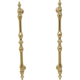 Resim Koldoor Şehzade Altın Mobilya Dolap Mutfak Çekmece Kulpu 224 mm (22.4 Cm) 10 Adet 