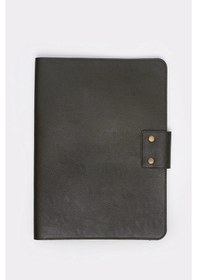 Resim Necati Çanta Apple Uyumlu MacBook Air Pro 13-14 Inç Organizer Evrak & Laptop & Tablet Çantası - Haki Haki 