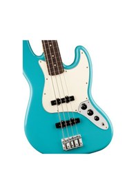 Resim Fender Player Iı Jazz Bass Gülağacı Klavye Aquatone Blue Bas Gitar 
