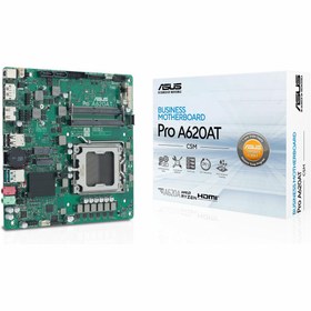 Resim ASUS Pro A620AT-CSM DDR5 (4800MHz)OC M.2 HDMI/DP PCIe 4.0 AM5 mITX Anakart 